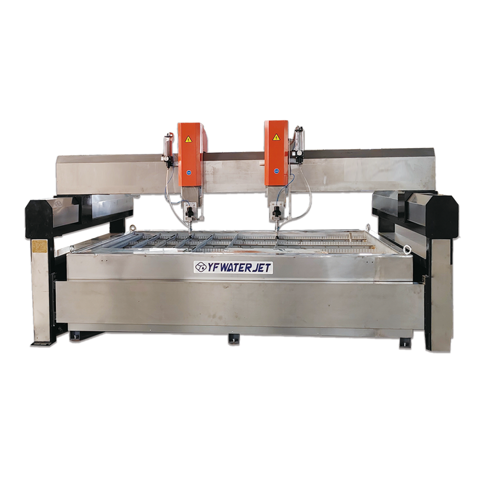 Intelligent Dual‑Head Waterjet Cutting Machine